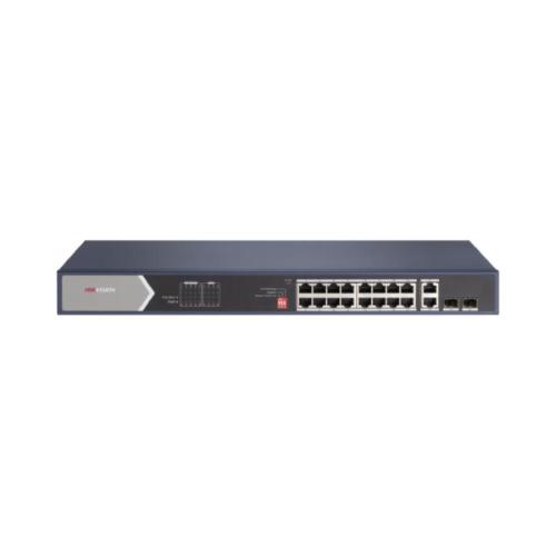 Hikvision 16 Port Unmanaged PoE Switch DS-3E0520HP-E
